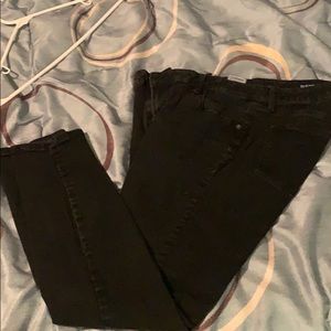 Black skinny jeans